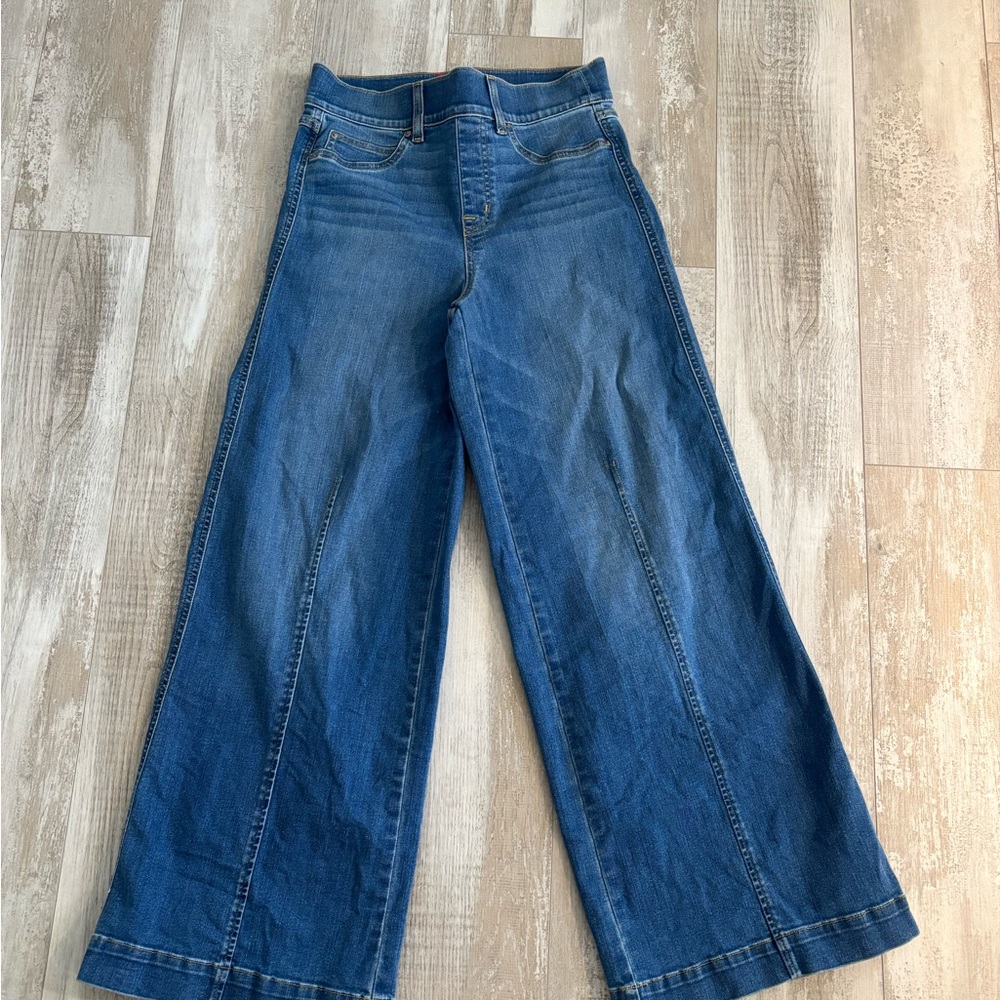 SPANX wide leg jeans